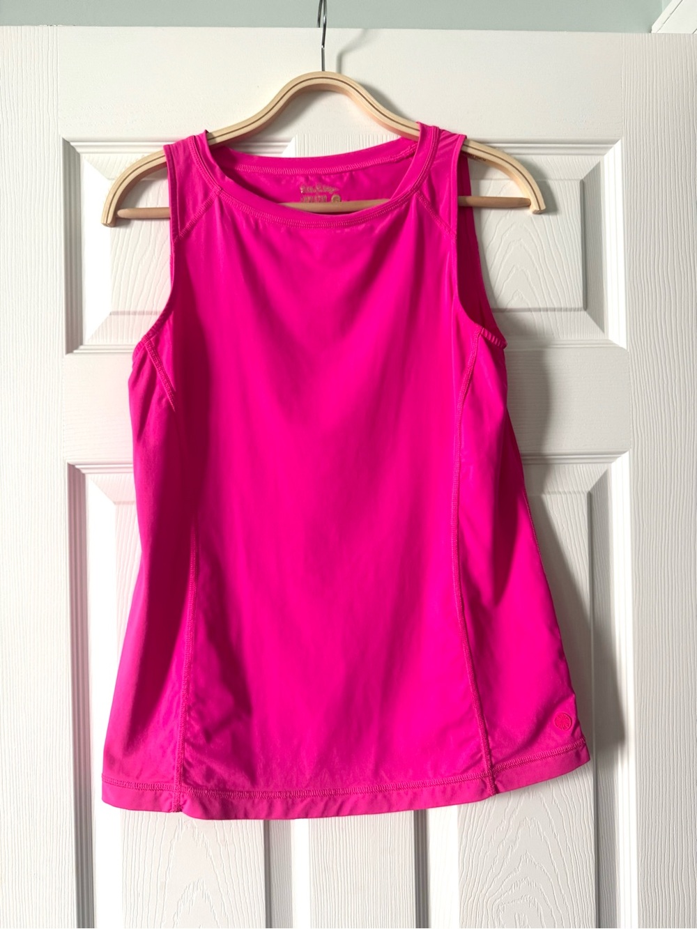 Lilly Pulitzer Luxletic Small Pink Tank Top UPF 50+